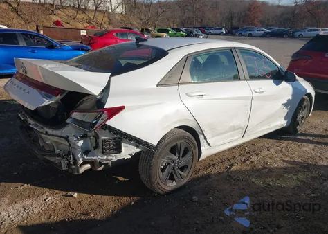 2021 Hyundai Elantra Sel z USA, uszkodzony, nr VIN 5NPLM4AGXMH007924